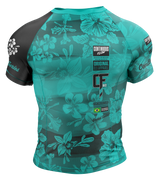 Orchid Series Short Sleeve Teal