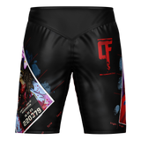 Red Belt Riding Hood MMA Style Board Shorts
