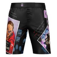 Red Belt Riding Hood MMA Style Board Shorts