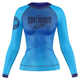 Jelly Bean Long Sleeve Rashguard Blue