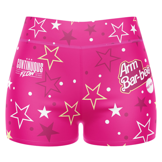 Arm Bar-bee High Waisted Waisted Women's Training Shorts