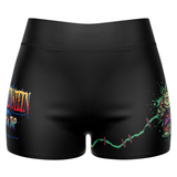 Crankenstein High Waisted Waisted Women's Training Shorts