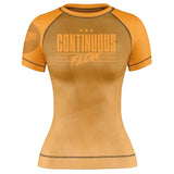 Jelly Bean Short Sleeve Rashguard Orange