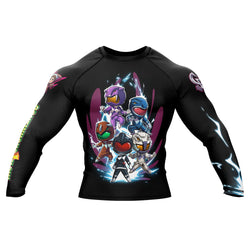Mighty Mountin' Pressure Rangers Long Sleeve Rashguard