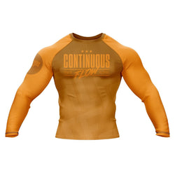 Jelly Bean Long Sleeve Rashguard Orange