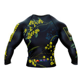 Wattle Flowers Long Sleeve Rashguard Unranked