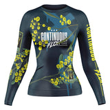 Wattle Flowers Long Sleeve Rashguard Unranked