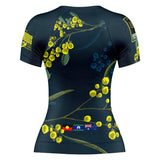 Wattle Flowers Short Sleeve Rashguard Unranked