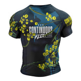 Wattle Flowers Short Sleeve Rashguard Unranked