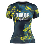 Wattle Flowers Short Sleeve Rashguard Unranked