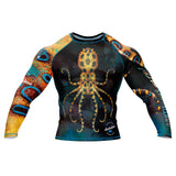 Blue Ringed Octopus Long Sleeve Rashguard