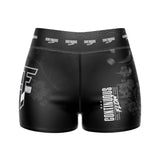 Cherry Blossoms High Waisted Waisted Women's Training Shorts Black