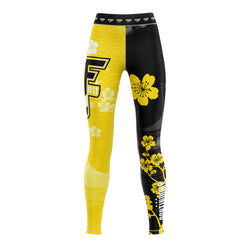 Cherry Blossom Spats Yellow