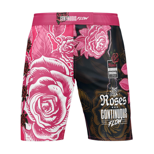 Roses MMA Style Board Shorts (Pink)