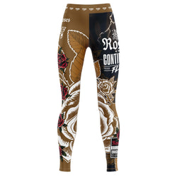Roses Spats (Brown)