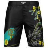 Wattle MMA Style Board Shorts Teal