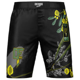 Wattle MMA Style Board Shorts Grey