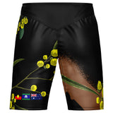 Wattle MMA Style Board Shorts Brown