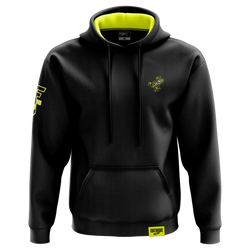 Corroboree Frog Premium Hoodie Black/Yellow
