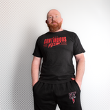 Continuous Flow BJJ Premium T-Shirt Black/Red