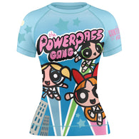 Powerpass Gang Short Sleeve Rashguard Baby Blue