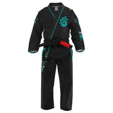 Continuous Flow BJJ Orchid Gi (Black/Teal)