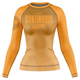 Jelly Bean Long Sleeve Rashguard Orange