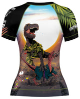 Gi Rex Short Sleeve Dinosaur Rashguard