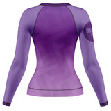 Jelly Bean Long Sleeve Rashguard Purple