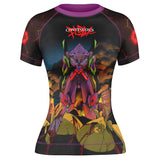 Neon Belly Evangelion Short Sleeve Rashguard