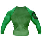 Jelly Bean Long Sleeve Rashguard Green