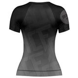 Jelly Bean Short Sleeve Rashguard Black