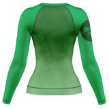 Jelly Bean Long Sleeve Rashguard Green