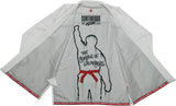 Roll Against The Machine Pearl Weave Gi (White)