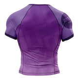 Jelly Bean Short Sleeve Rashguard Purple