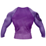 Jelly Bean Long Sleeve Rashguard Purple