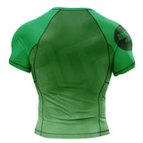 Jelly Bean Short Sleeve Rashguard Green