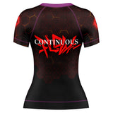 Neon Belly Evangelion Short Sleeve Rashguard