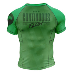 Jelly Bean Short Sleeve Rashguard Green