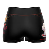 Silence of the Limbs High Waisted Waisted Women's Training Shorts
