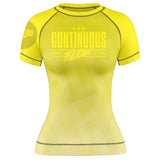 Jelly Bean Short Sleeve Rashguard Yellow