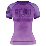 Jelly Bean Short Sleeve Rashguard Purple