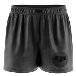 Jelly Beans Elastic Waisted Shorts Black