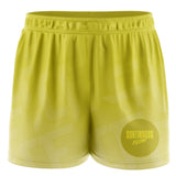 Jelly Beans Elastic Waisted Shorts Yellow