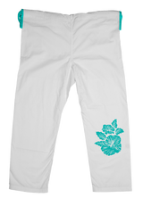 Continuous Flow BJJ Orchid Gi (White/Teal)