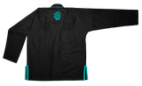 Continuous Flow BJJ Orchid Gi (Black/Teal)