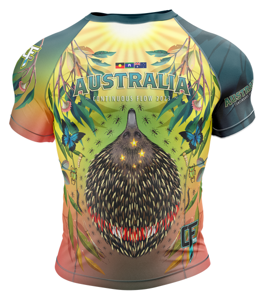 Echidna Australiana Short Sleeve Rashguard