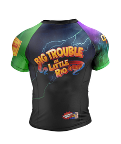 Big Trouble in Little Rio Short Sleeve Rashguard