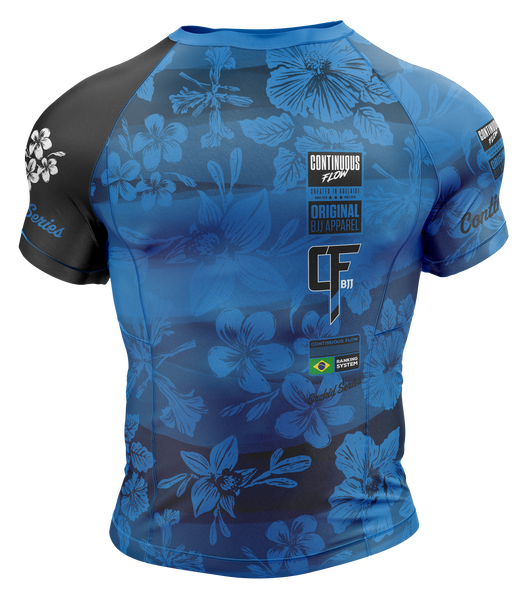 Orchid Series Short Sleeve Blue