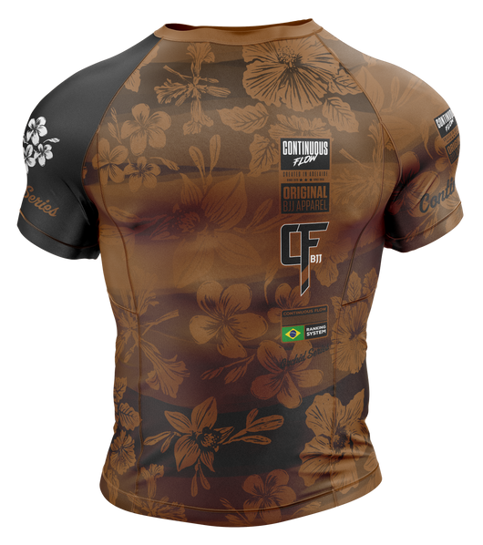 Orchid Series Short Sleeve Brown
